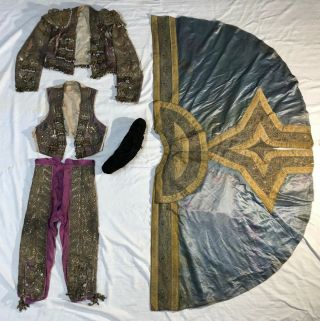 Antique Matador Suit - Traje De Luces - Retana,  Madrid - Historic