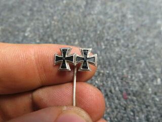 Wwi Imperial German Iron Cross 1st & 2nd Class Stickpin - -