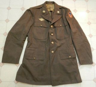 WWII / WW2 U.  S.  Army Air Force,  Enlisted Soldier’s Wool Uniform,  Size 42 Long 2