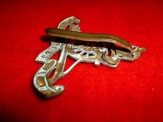 The Royal (Field) Artillery KC Brass Cap Badge,  WW1 / WW2 3