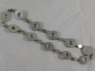 Georg Jensen MCM Sterling Silver Necklace Choker 102 Denmark 16.  25 