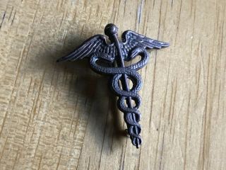 Wwi Us Army Officer’s Medic Collar Insignia