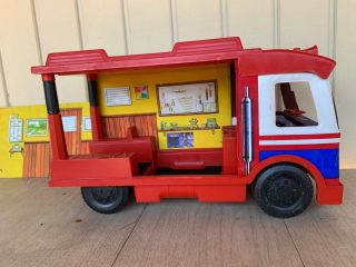 Evel Knievel Scramble Van by Ideal with many accessories 4