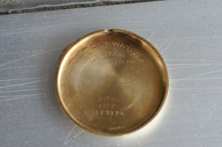 HAMILTON PIPING ROCK WRIST WATCH 14k GOLD 19J C.  1929 - 34 5