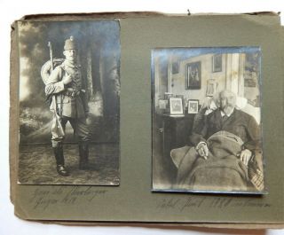 Wwi Austrian - Hungarian / German Photo Album [58 Pics] (1914 - 21)