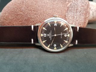 Vintage Universal Geneve Microtor Cal:215 - 2 Black Dial Man 