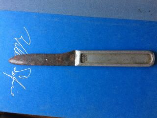 Vtg.  1917 Ww1 Us Military Issue U.  S.  Mess Kit Aluminum/steel Knife 7 Inch