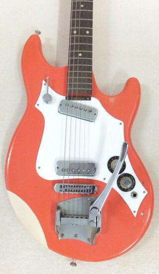 1964 - ' 65 Vintage MATON Flamingo Electric guitar Model F555 electric guitar. 2