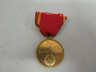 Pre - Wwi Imperial German True Service Medal Xii.