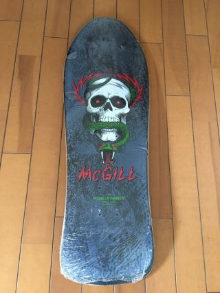 Vintage Skateboard Powell Peralta Mike Mc Gill 1986 Xt Full Size Nos