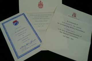 Post Ww1 Era Canadian Corps Association Coronation Centennial Medal Group Paper