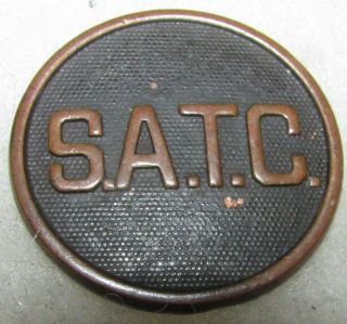 Ww1 S.  A.  T.  C.  Collar Disc With Preiods