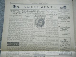 Kelly Field Eagle Newspaper September 19,  1918 Texas 5