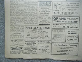 Kelly Field Eagle Newspaper September 19,  1918 Texas 6