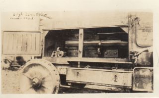 Wwi Photo Rare German 6 Cyl Lanz Artillery Tractor 1918 At Apg 28