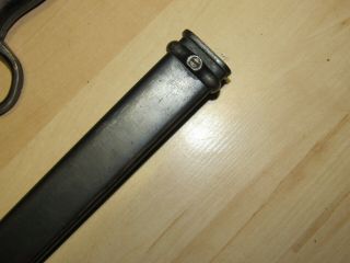 JAPANESE TYPE 30 BAYONET WW ll KOKURA ARSENAL WITH SCABBERD 6