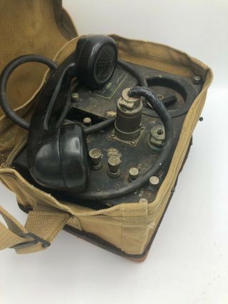 1941 WWII Signal Corp Contract Date Remote Control Phone Unit RM 14 9