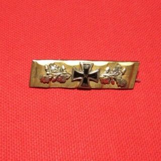 Wwi German Sweetheart Broach With Imperial Iron Cross 1st Class On It.