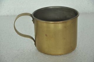 Old Brass Solid Unique Handcrafted Fine Quality Mug / Pot,  Patina 4