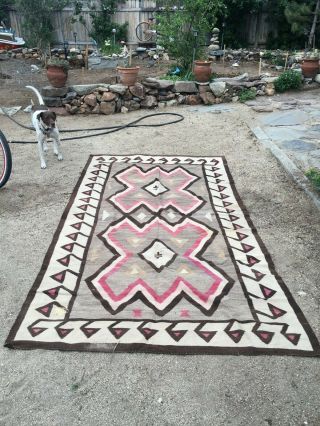 large antique navajo rug 4