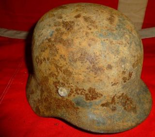 Military Germany Army Helmet Battle City Smolensk Ww2