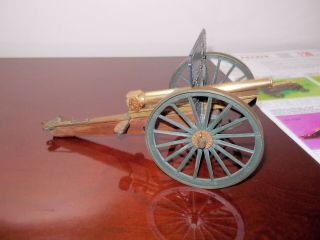 Pocher Model Cannon Krupp 75 Field Artillery Brass Wood With Brochure