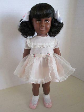 & Pristine Mattel Chatty Cathy Talks African American Pigtail