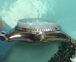 Vintage ROLEX OYSTER PERPETUAL Ss LADIES WATCH 26mm 3