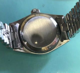Vintage ROLEX OYSTER PERPETUAL Ss LADIES WATCH 26mm 4