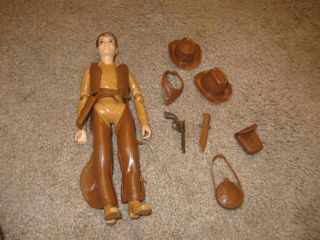 Jamie West Movable Cowboy Marx Toys Johnny West Series Doll &accessories (l@@k)