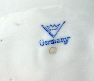 A Antique German Bisque Porcelain Group Figurine 8