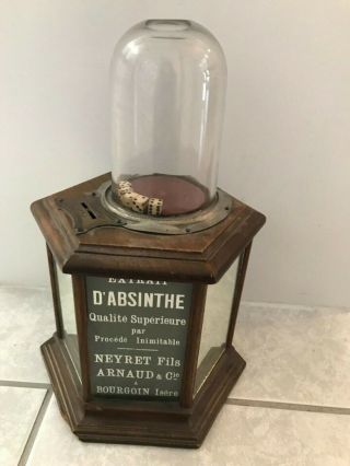 Antique L’epatant Trade Stimulator Absinthe Bar Dice Game
