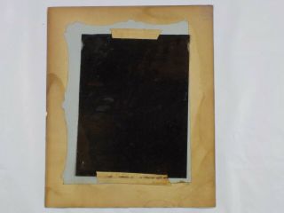 Antique 1890 Full Plate Tintype Photograph of an African American Man 3