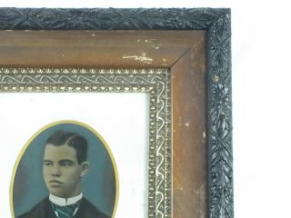 Antique 1890 Full Plate Tintype Photograph of an African American Man 6