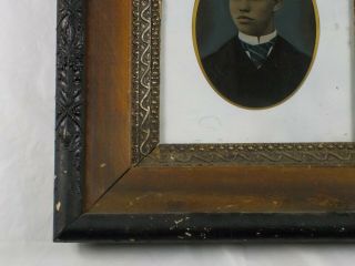 Antique 1890 Full Plate Tintype Photograph of an African American Man 8