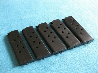 Set of 5 Russian 8 round magazines for TT Tokarev TT 30 TT33 USSR 5