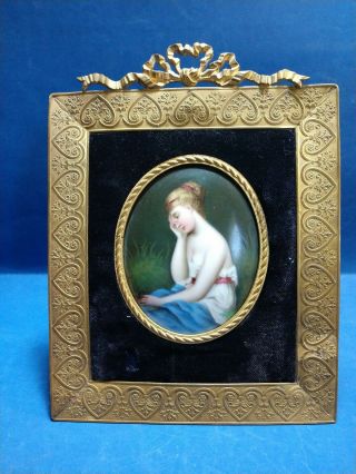 Antique Signed Sir Joshua Reynolds Bubble Art - Pre - Owned - Us Only