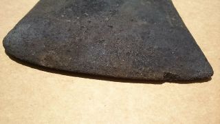 ANTIQUE EMBOSSED RARE KELLY BLACK RAVEN AXE HEAD JERSEY PATTERN AXE 8