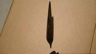 ANTIQUE EMBOSSED RARE KELLY BLACK RAVEN AXE HEAD JERSEY PATTERN AXE 9
