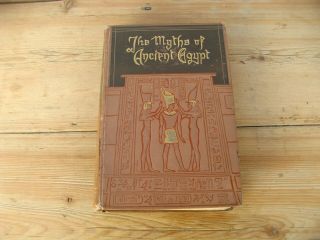 Lewis Spence The Myths Of Ancient Egypt Antique Book 1st Edition