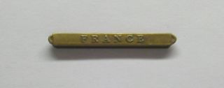 France Bar Ww I Victory Medal Device