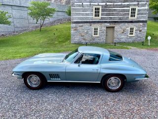 1967 Chevrolet Corvette Rare Elkhart Blue over Teal 327/350hp fact a/c 19
