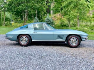 1967 Chevrolet Corvette Rare Elkhart Blue over Teal 327/350hp fact a/c 5