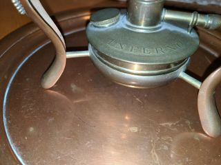 Antique 1904 Sternau Copper/Brass Coffee/Tea Samovar W/ Tray - 12 