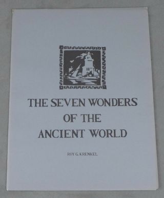 Roy G Krenkel / Seven Wonders Of The Ancient World Signed Limited Edition 1975