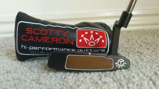 Scotty Cameron Circle " T " Newport T10 Tour Putter " Extremely Rare "