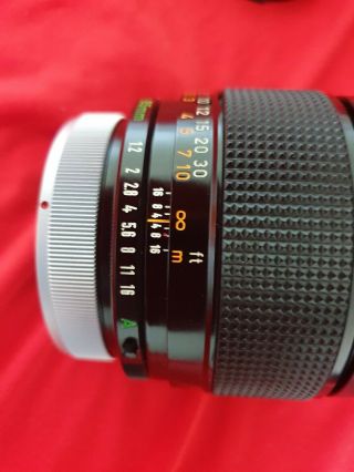 Rare Canon FD 85mm f/1.  2 S.  S.  C.  1.  2 Aspherical MF Lens in, 10
