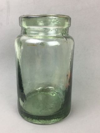 Antique Canning Jar Early Thick Glass England Find Old