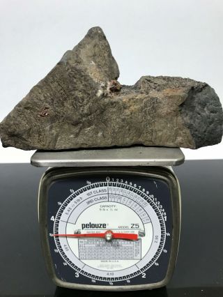 Ancient RARE 7” Iron Meteorite Archaeologist Specimen 3LB 12OZ 2