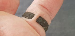 Stunning very Rare Roman bronze finger ring, .  L411 3